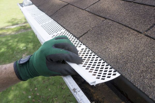 Gutter Cap Installation in Leland